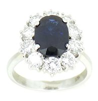 Anello Sommer Donna in Oro Zaffiro 2.8 Ct 10091883-15 - 10091883-15